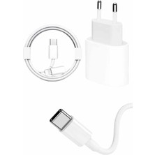 Calperia 15/pro/pro Max 20W Ios Uyumlu Hızlı Şarj Aleti Adaptörlü Beyaz