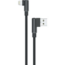 Avcı Teknoloji Market 3 Metre Lightning Şarj Kablosu 3A Hızlı Şarj USB iPhone Data ve Şarj Kablosu