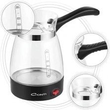 Cam Kahve Makinesi 650W 0.5 Litre 5 Fincan Kapasiteli Elektrikli Türk Kahvesi Makinesi
