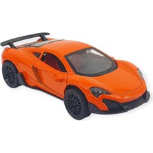 Calperia Çek Bırak Araba Metal - 3661C- Turuncu (Lisinya)