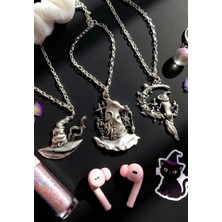 Cemy Witches Cadılar Gümüş Kolye 3 Adet