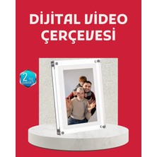 Calperia Kompakt Tasarımlı 7 Inç Dijital Fotoğraf Çerçevesi – Modern ve Şık Görünüm - Lisinya