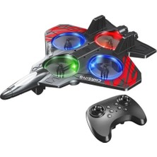 Rivera Tech Rvrtch Uzaktan Kumandalı Drone Uçak LED Işıklı 360 Derece Akrobatik Hareket Özellikli
