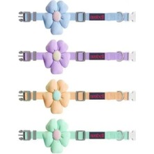 Nunbell Kedi Boyun Tasması Figürlü (Yeşil Renk)