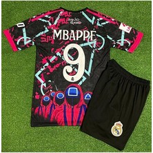 Alaturka Mix R./madrid Kylian Mbappe Özel Konsept Çocuk Forması Çorap Bileklik Hediyeli (Squid Game)