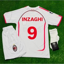 Alaturka Mix Ac/milan 2007 Inzaghi 9 Çocuk Forması (Beyaz)