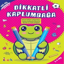 Colezium Dikkatli Kaplumbağa - Yaz-Sil-Kalemli