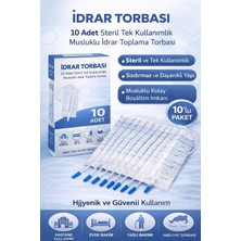 NW NessiWorld Idrar Torbası Steril Medikal Idrar Toplama Torbası 10 Adet