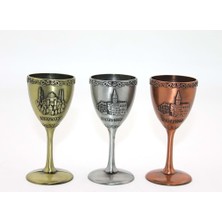 Calperia Metal Istanbul Yöresel Kadeh Bardak