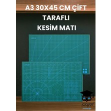 A3 30X45 cm Çift Taraflı  Kesim Matı