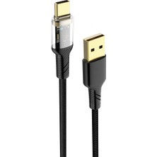 Avcı Teknoloji Market Type-C Şarj Kablosu 3.4A Hızlı Şarj USB Type-C Data ve Şarj Kablosu