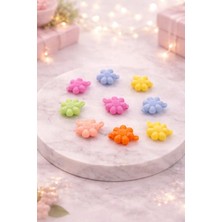 Nati Co Renkli ve Eğlenceli Çiçekli Kız Çocuk Tokası