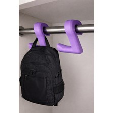 Alpin 2’li Set Dolap Içi Çanta Askısı – Gardırop Askı Organizeri Sırt Çantası Askısı Çanta Düzenleyici Premium Pla/20 kg Taşıma Kapasitesi