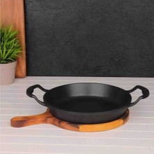 Brioni • Diamond Ahşap Sunumluklu Sahan 24CM