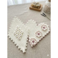 Güllü E Store Elörgüsü Çeyizlik Banyo ve Duş  Lifi 2 Li Set