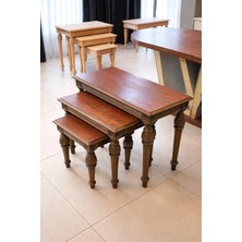 Çınar Design Zigon Sehpa Takım & Mokaserisi & Ağaç Üretim & Eskitme Tasarım