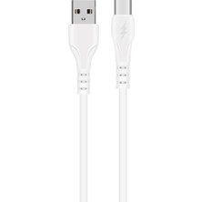 Avcı Teknoloji Market Type-C Şarj Kablosu 3A Hızlı Şarj USB Type-C Data ve Şarj Kablosu