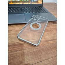 Epro iPhone 11 Uyumlu Kamera Lens Koruyuculu Magsafe Şarj Özellikli Arkası Şeffaf Yanları Renkli Kılıf