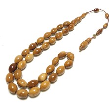 KENZİDAR Usta Işi Kuka Tesbih Badem 8X11,5 Mm.