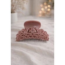 Nati Co Vintage Desenli Mandal Toka – Günlük & Şık Kullanım (7 Cm)