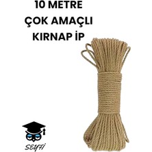 Çok Amaçlı Jüt Kırnap Ipi 10 Metre