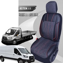 Nisa Araca Özel Fordtransit 2014-2026 Model Araçlara Uyumlu 2+1 Koltuk Kılıfı
