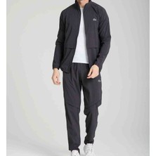 Lacoste Slim Fit Füme Erkek Eşofman Takımı