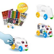 NW NessiWorld Sticker Yapıştırmalı Tren 33979