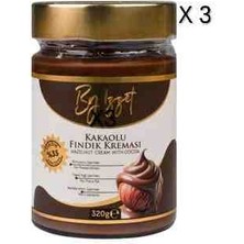 By İzzet By Izzet Kakaolu Fındık Kreması %35 Fındık 320 G X3 Adet