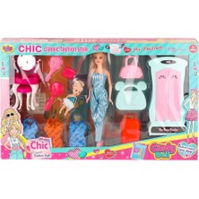 NW NessiWorld 02259 Cindy Doll Dolaplı Bebek Oyun Seti -Oyuncak