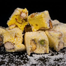 Zalifra Safranlı (Net 500 Gr) Meşhur Safranbolu Lokumu Glikozsuz, Glutensiz Lokum