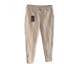 Lynar Cep Detaylı Golf Pantolonu W32/L34 (Krem)