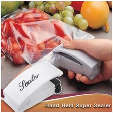 Tayfun Pratik Sızdırmaz Pilli Mini Ambalaj Kapatma Makinesi Poşet Kapama Yapıştırma Makinesi