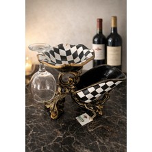 Çınar Design Dekoratif Şaraplık & Mackhenzie Style & Şişe ve Kadeh Tutucu