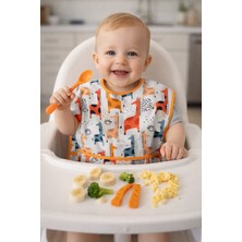 Tuem Baby Tuembaby Kolsuz Leke Tutmaz Silinebilir Cepli Ütü Istemez Mama ve Aktivite Önlüğü 6-24 Aybeden Ölçüsü Açıklamada Yazmaktadır.