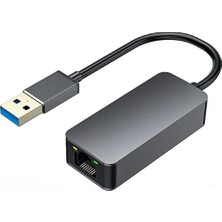 Gjob USB 3.2 Gen 1 Usb-A To RJ45 2.5g Ethernet Adaptör, 2.5gbps Ağ Kartı, 10/100/1000/2500 Mbps Destek