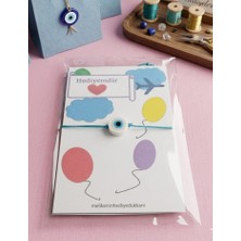 Melikenin Hediye Dükkanı 9 Lufimo Boncuklu Ipli Bileklik Kişiselleştirilebilir