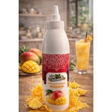 Naturello Mango Püresi 1000 ml – Waffle, Pancake, Cheesecake, Dondurma ve Içecek Sosu