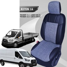 Nisa Araca Özel Ford Transit 2014-2026 Model Uyumlu 2+1 Koltuk Kılıf
