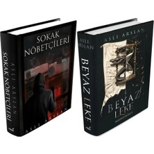 İndigo Kitap Sokak Nöbetçileri 1 Ciltli ve Beyaz Leke 1 Mahkumiyet Ciltli (Aslı Arslan) 2'li Set