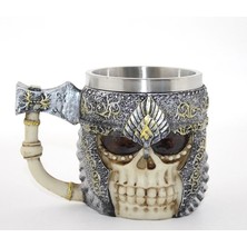 HERŞEYBURDAMODA Paslanmaz Çelik Şovalye Kupa Bardak ALK2597