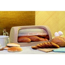 Sb Shopping Hasır Desenli Ekmek Saklama Kutusu