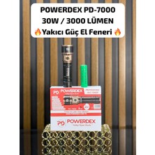 Powerdex PD-7000 30W & 3000 Lümen Profesyonel El Feneri