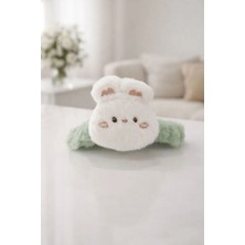 Nati Co Peluş Tavşan Detaylı Mandal Toka – Saç Aksesuarı (12 Cm)