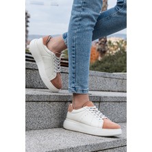 Panorama Hakiki Deri ve Süet Kadın Sneaker
