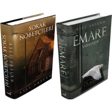 İndigo Kitap Sokak Nöbetçileri 4 Ciltli ve Emare Sarmaşık Ciltli (Aslı Arslan) 2'li Set