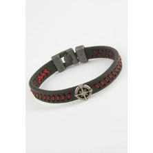 SiHako Pusula Kaliteli Suni Deri Bileklik