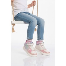 Cool Somon Cırtlı Kız Çocuk Hi Sneaker