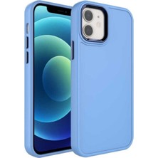 Apple iPhone 11 Uyumlu Kılıf Metal Çerçeve ve Buton Tasarımlı Sert Zore Botox Kapak