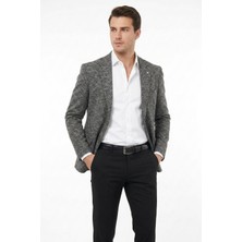 Suitmen Erkek Tek Spor Ceket 4 Drop Çift Yırtmaçlı Mevsimlik BGL-ST05331